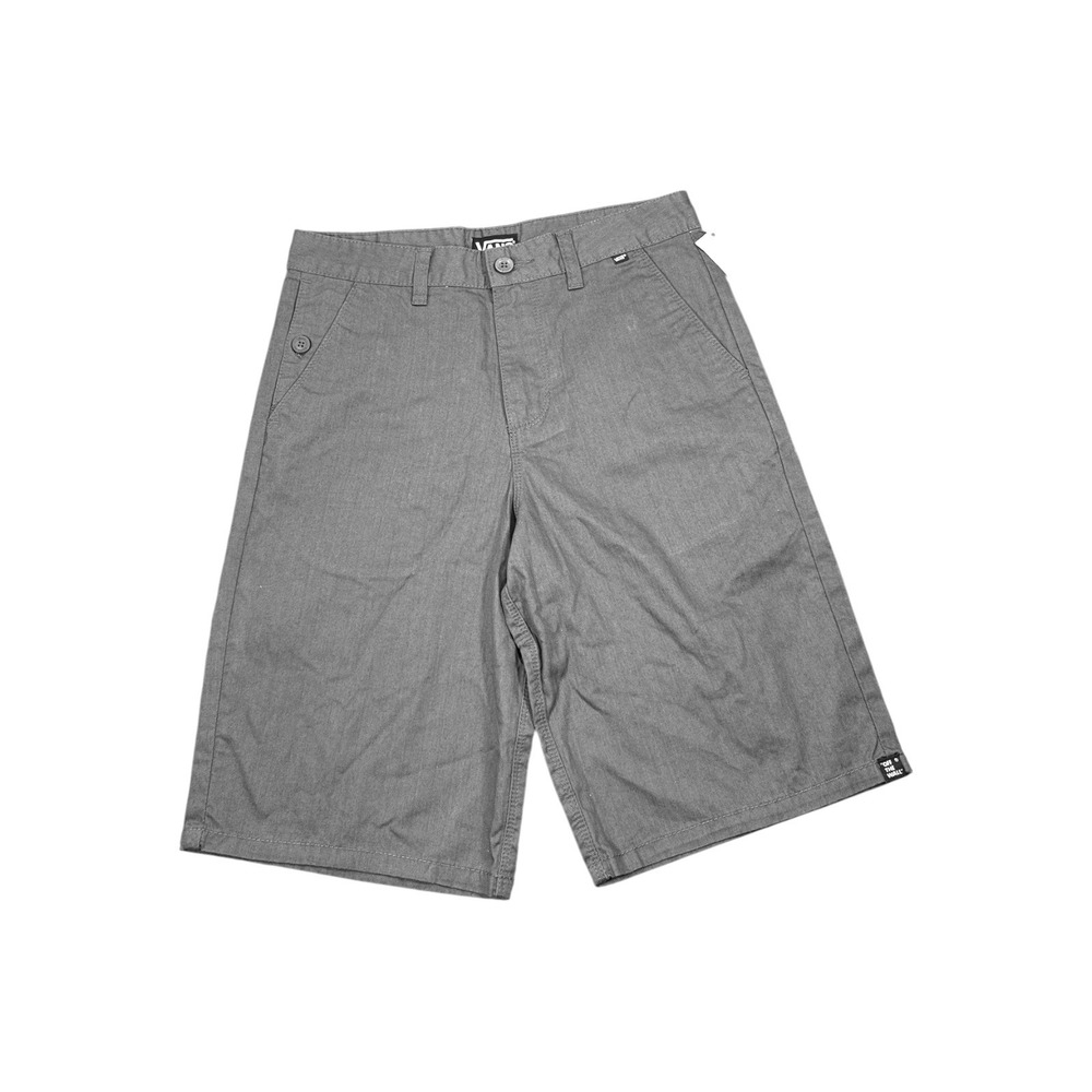 Vans Off The Wall Chino Shorts Gray‎ Cotton Twill Skate Size 16